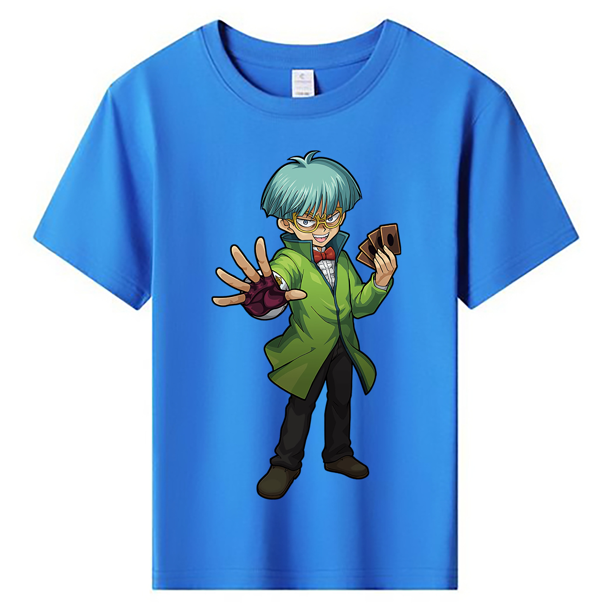 （画像用） 遊☆戯☆王 Yu-Gi-Oh! 綿100％キッズTシャツ（フロントプリント）